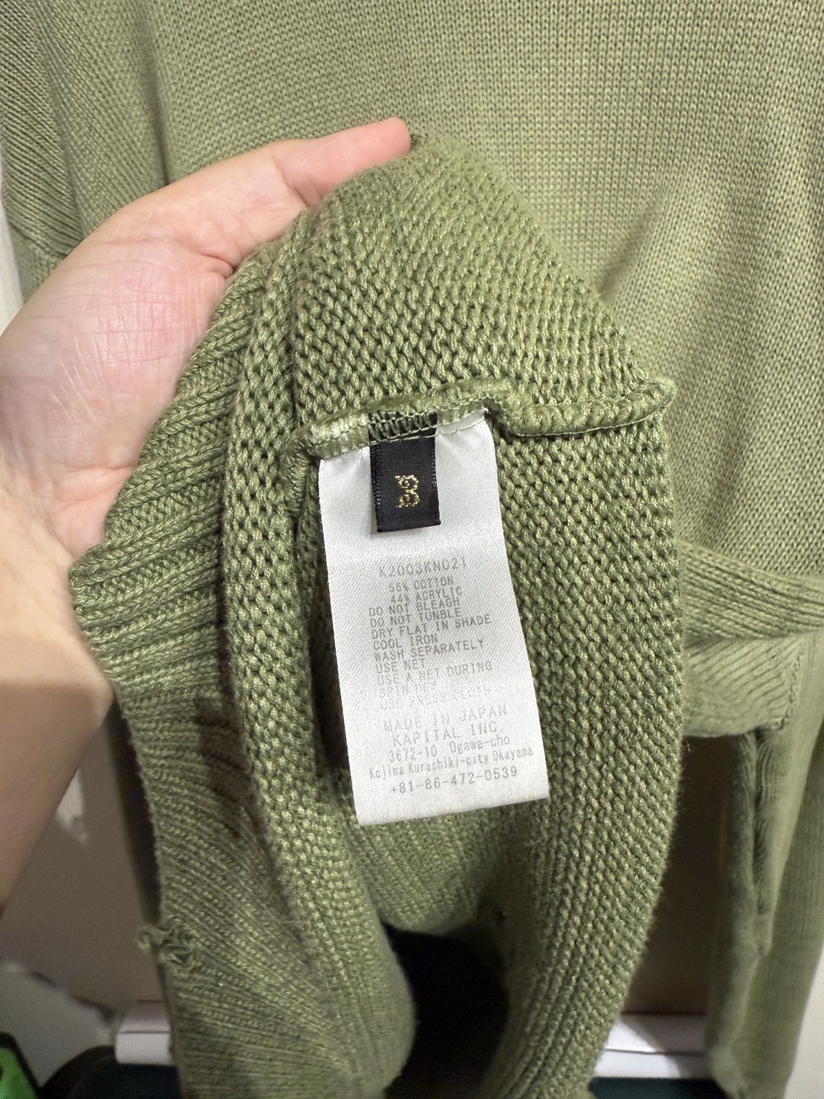 Kapital Kapital Smily knit sweater Size US L / EU 52-54 / 3 - 6 Thumbnail
