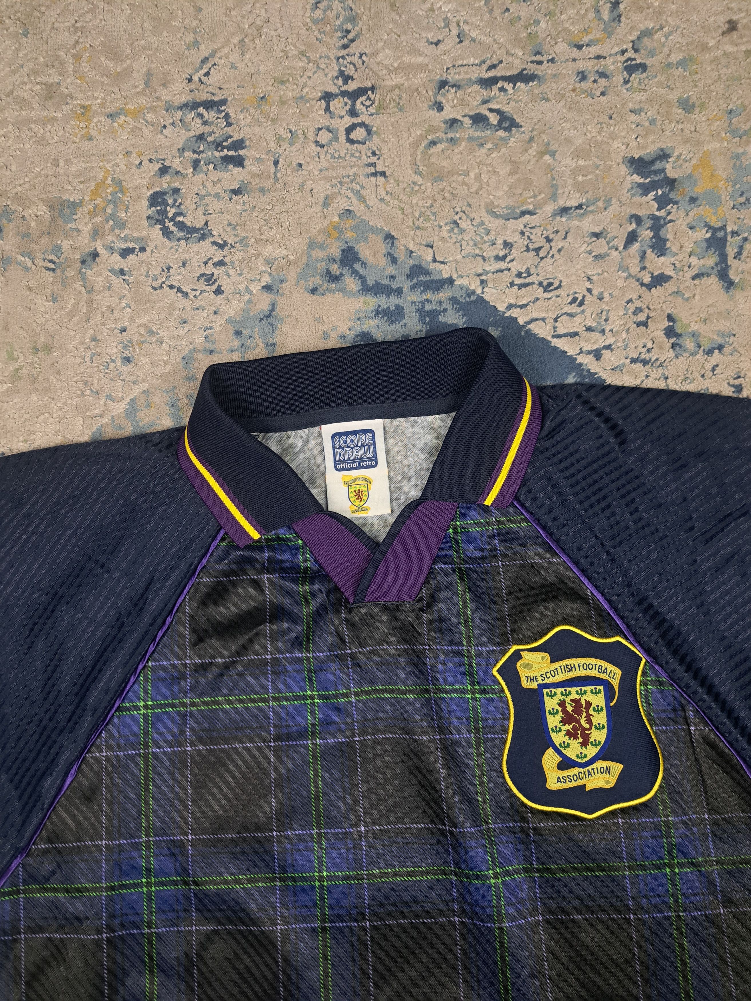 Other Vintage #9 McCoist Scotland Home Kit Soccer Blokecore Size US M / EU 48-50 / 2 - 4 Thumbnail