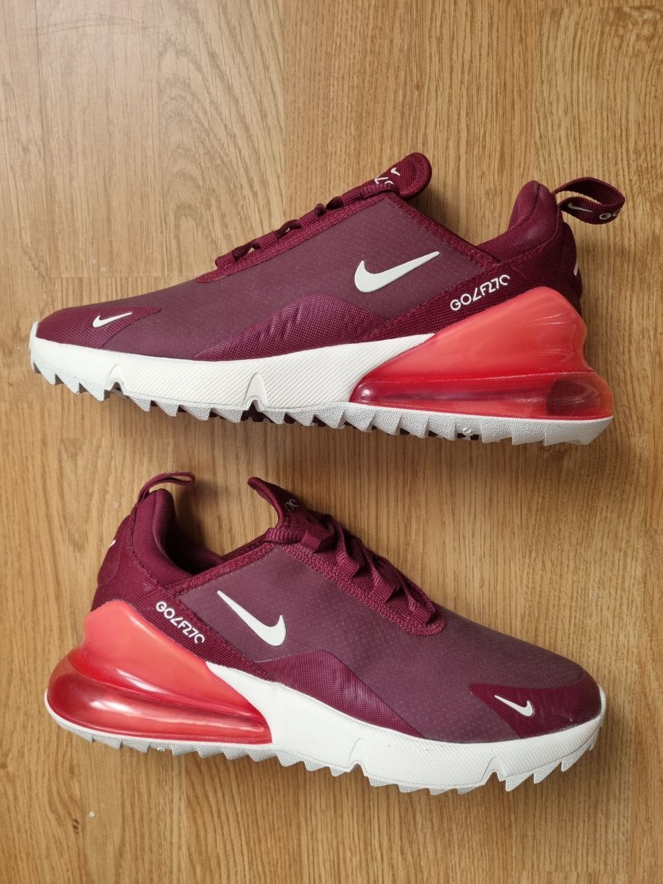 Nike Nike Air Max 270 Golf Dark Beetroot Size US 6 / EU 39 - 3 Thumbnail