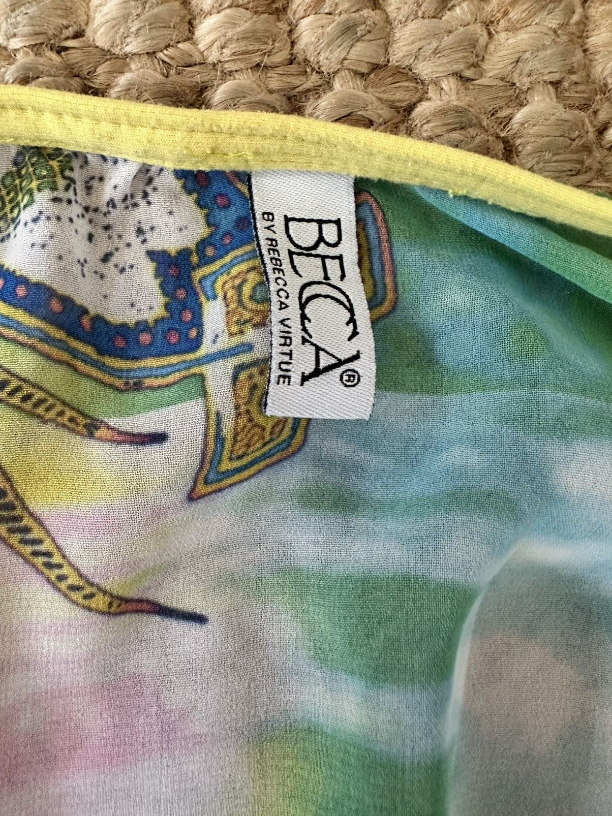 Other Becca By Rebecca Virtue Multicolor Beach Swim Cover-Up Size M / US 6-8 / IT 42-44 - 2 Thumbnail