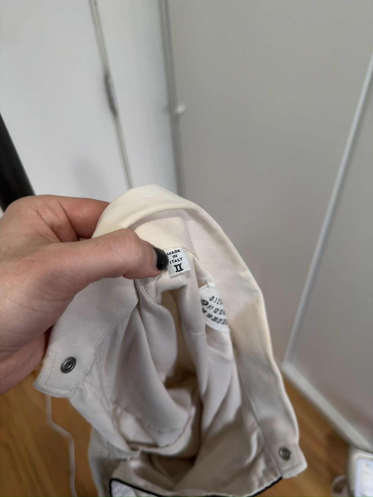 Maison Margiela SS05 Ivory Piped-Seam Western Shirt Size US M / EU 48-50 / 2 - 5 Thumbnail