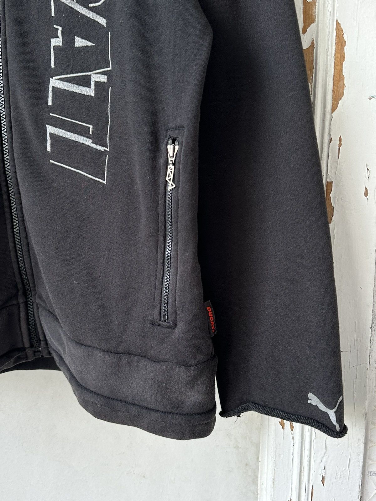 Ducati × Vintage Vintage Ducati Puma Zip Black Jumper Size US M / EU 48-50 / 2 - 4 Thumbnail