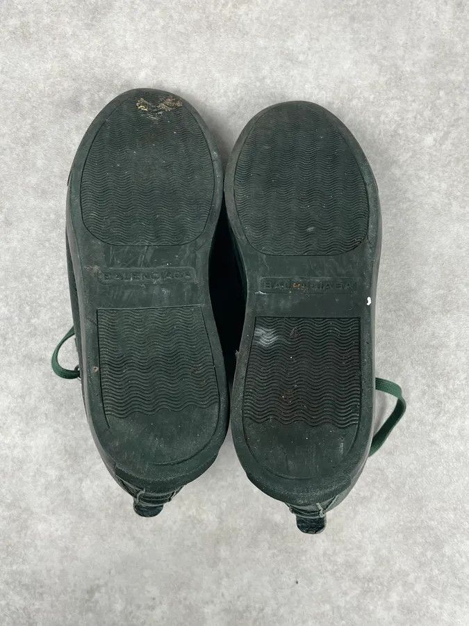Balenciaga Balenciaga Arena Green High Leather Sneakers Size US 7.5 / EU 40-41 - 7 Thumbnail