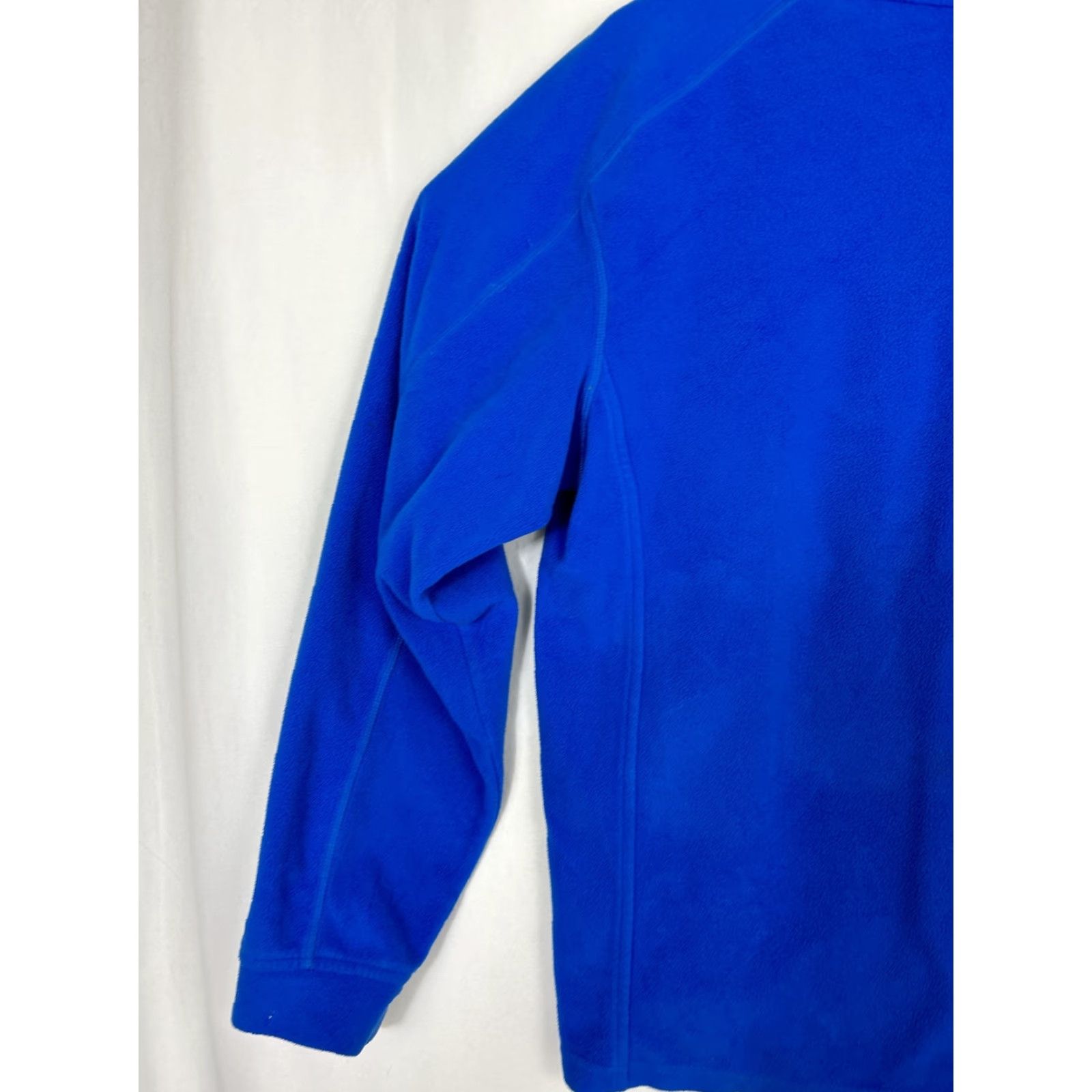 Vintage LL Bean Polar Fleece Pullover Quarter Zip Sweatshirt Men’s Medium Blue 0 BVM2 Size US M / EU 48-50 / 2 - 2 Thumbnail