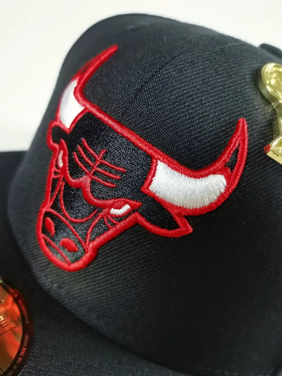 NBA × New Era New Era NBA Champions Chicago Bulls Basketball Wool Hat Cap Size ONE SIZE - 2 Thumbnail