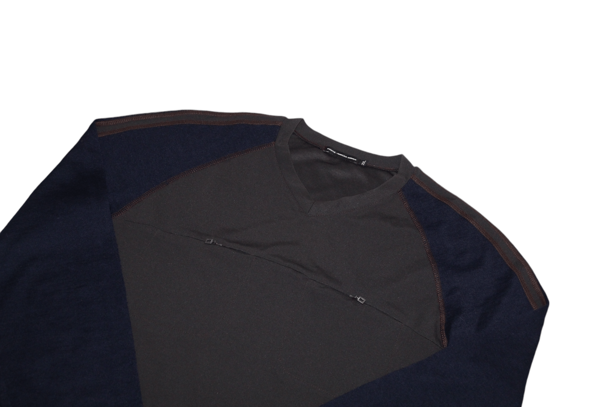 Marithe + Francois Girbaud 💥Marithe Francois Girbaud CRAVATATAKILLER V-neck L/S Size US XXL / EU 58 / 5 - 2 Thumbnail