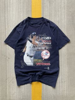 90's Tino Martinez New York Yankees Pro Player MLB T Shirt Size