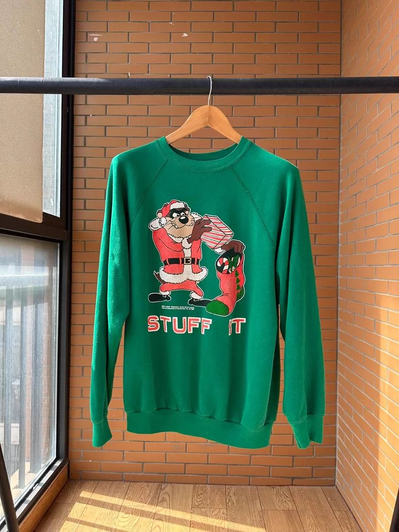 Vintage Sweatshirt 1992 Warner 2505-Nextarrow Size US XL / EU 56 / 4 - 1 Thumbnail