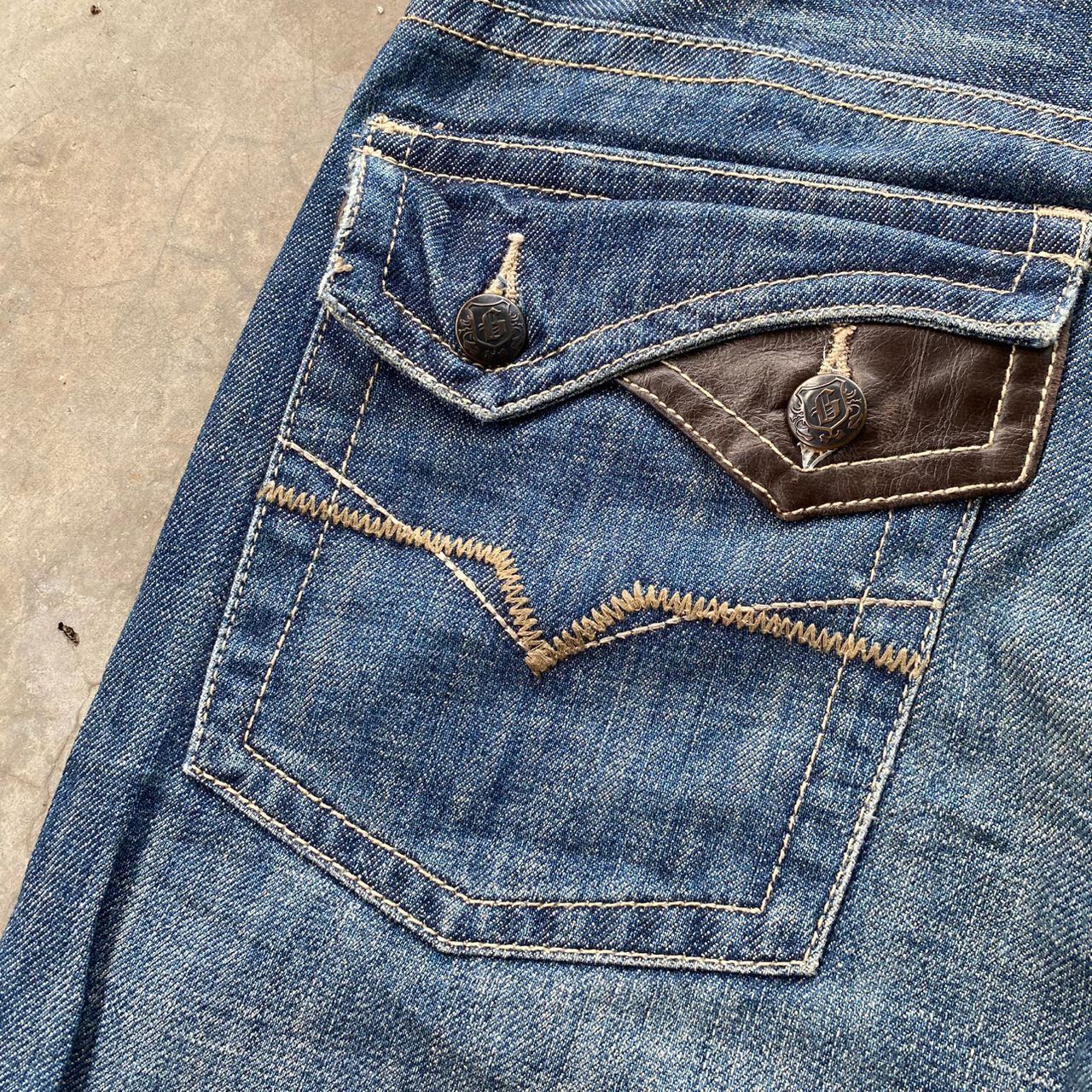 Guess 💥Flare💥Vintage Guess Jeans Denim Size US 33 - 13 Thumbnail