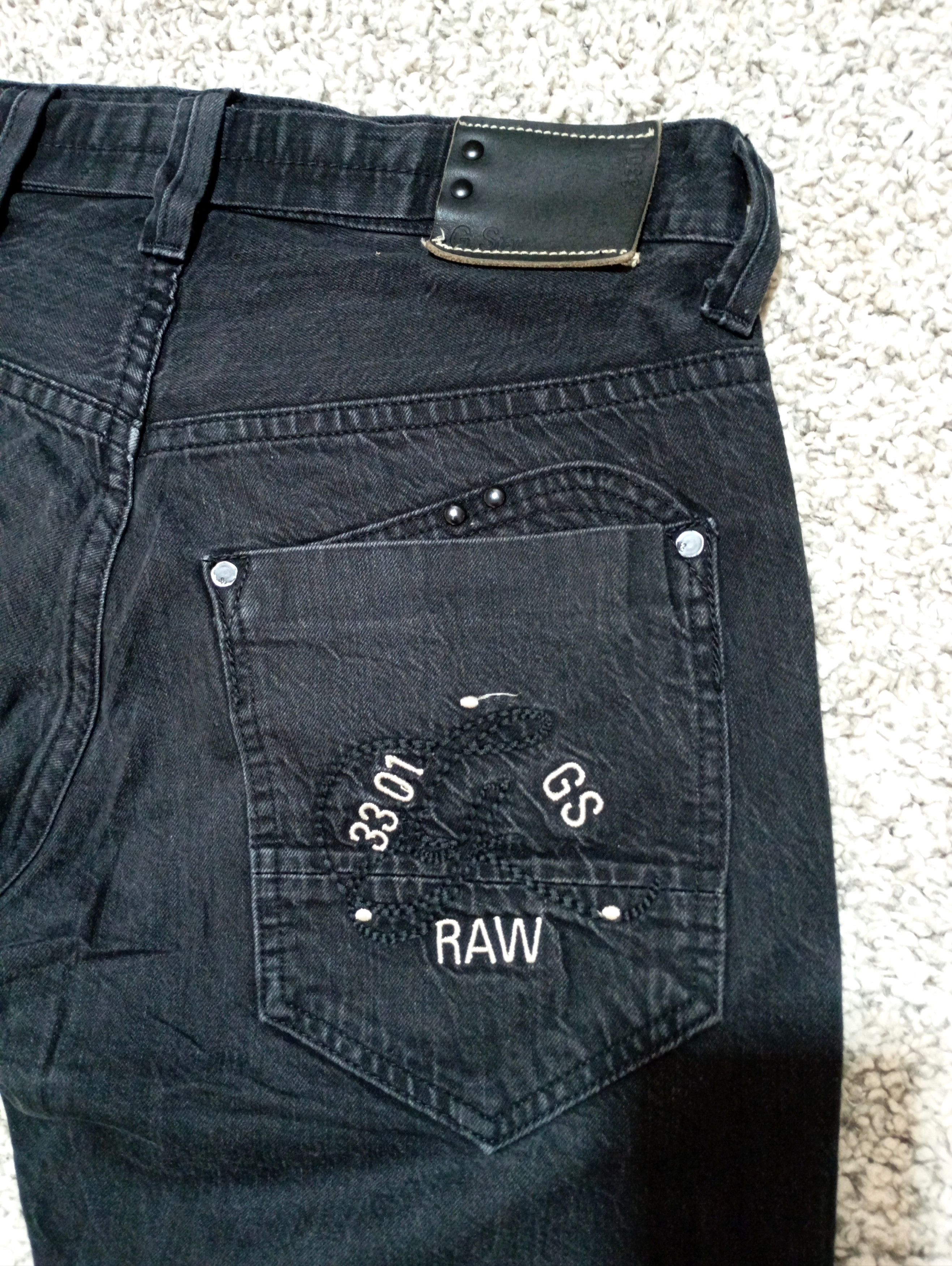 G-Star G-Star Raw 3301 Radar Narrow Midnight Denim Pants Jeans Size US 32 / EU 48 - 5 Thumbnail