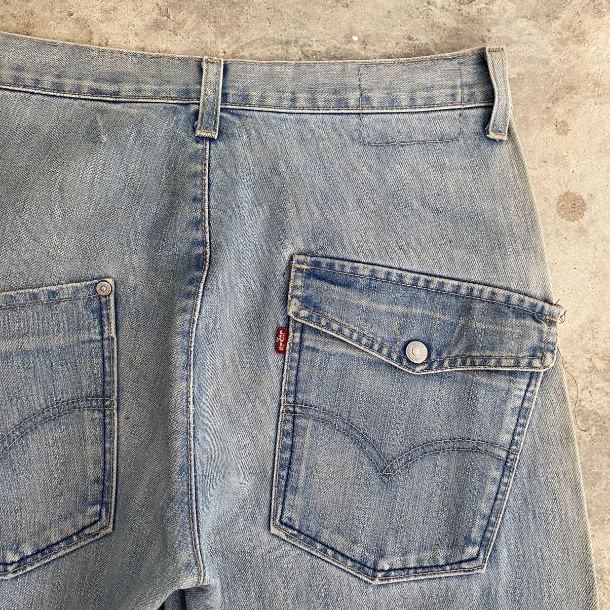 Levi's Vintage Levis Engineered Loose Faded Blue Twisted Leg Jeans Size US 32 / EU 48 - 12 Thumbnail