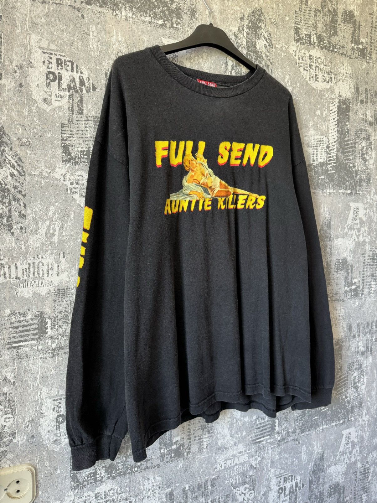 Vintage Full Send by Nell Boys Longsleeve T-Shirt Size US XL / EU 56 / 4 - 1 Thumbnail