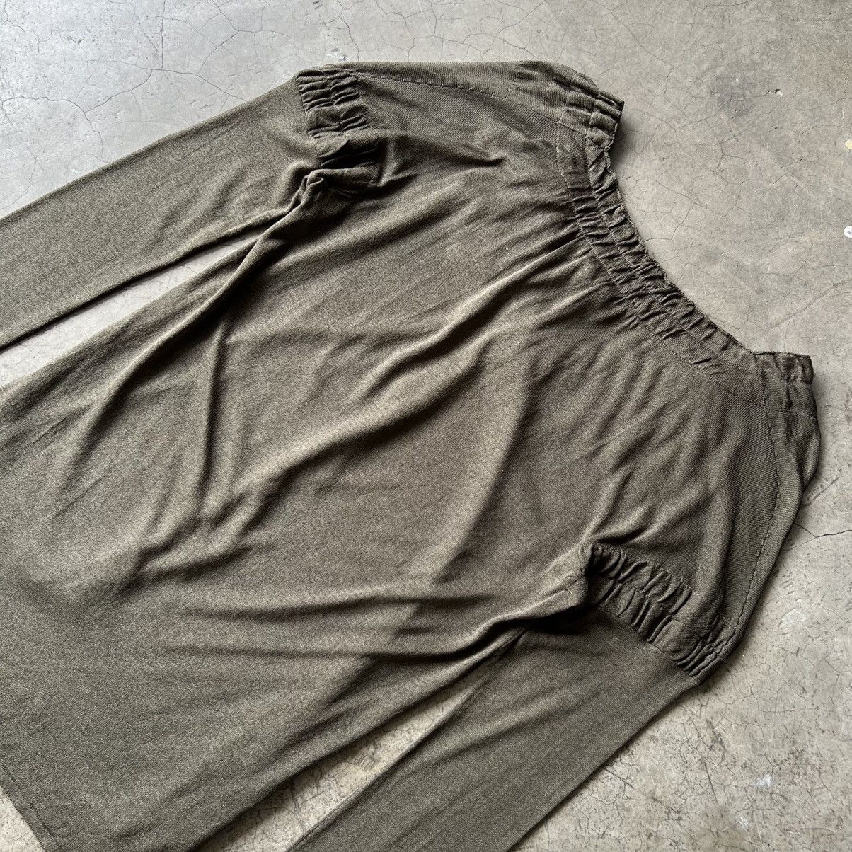 Gucci 90’s Gucci - Tom Ford - Silk Sheer Long Sleeve Size L / US 10 / IT 46 - 8 Thumbnail