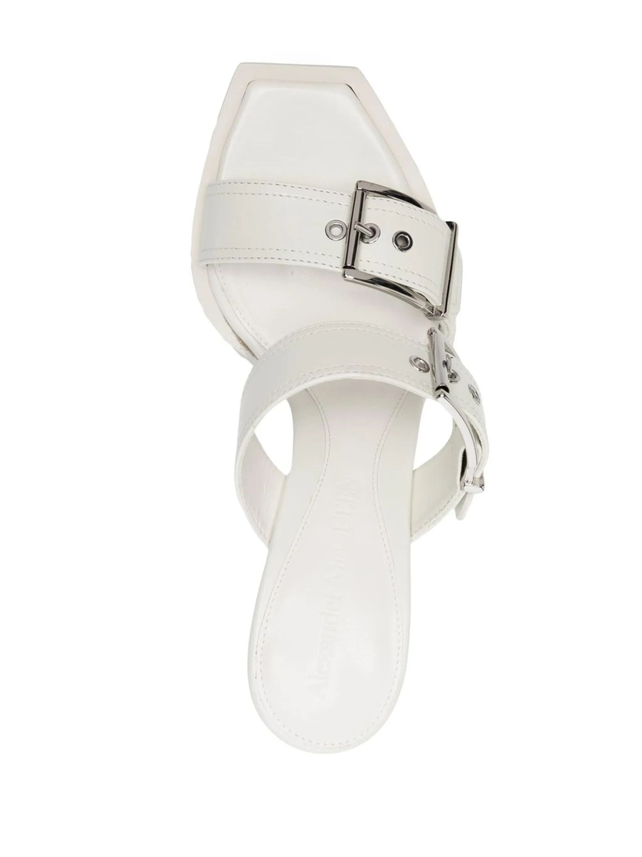 Alexander McQueen o1y0225 Sandals in White Size US 6 / IT 36 - 4 Thumbnail