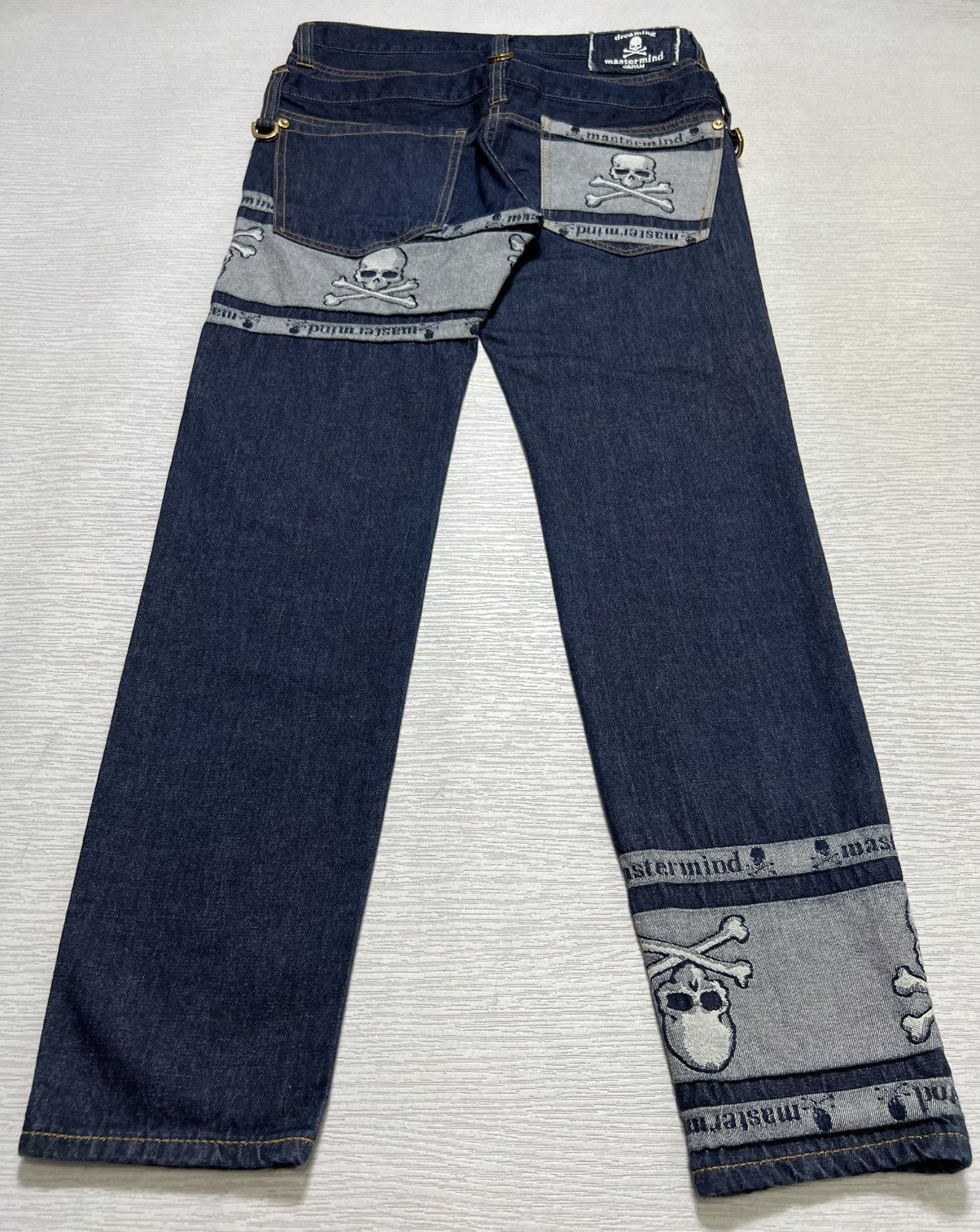 Mastermind Japan Mastermind Japan - “Dreaming" Slim Double Waisted Jeans Size US 30 / EU 46 - 13 Thumbnail