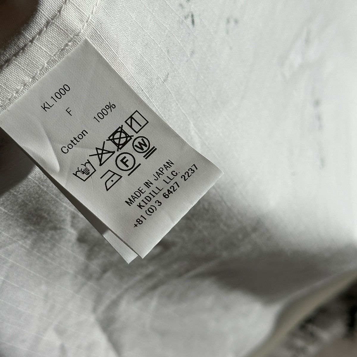 KIDILL $685 SS25 punk graphic oversized button down Size US L / EU 52-54 / 3 - 5 Thumbnail