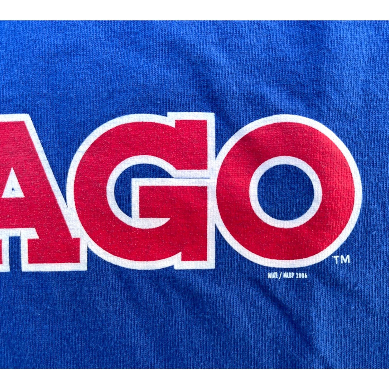 Nike VINTAGE Nike Team Chicago T-Shirt Mens L Blue 2006 Sports Shirt Size US L / EU 52-54 / 3 - 6 Thumbnail
