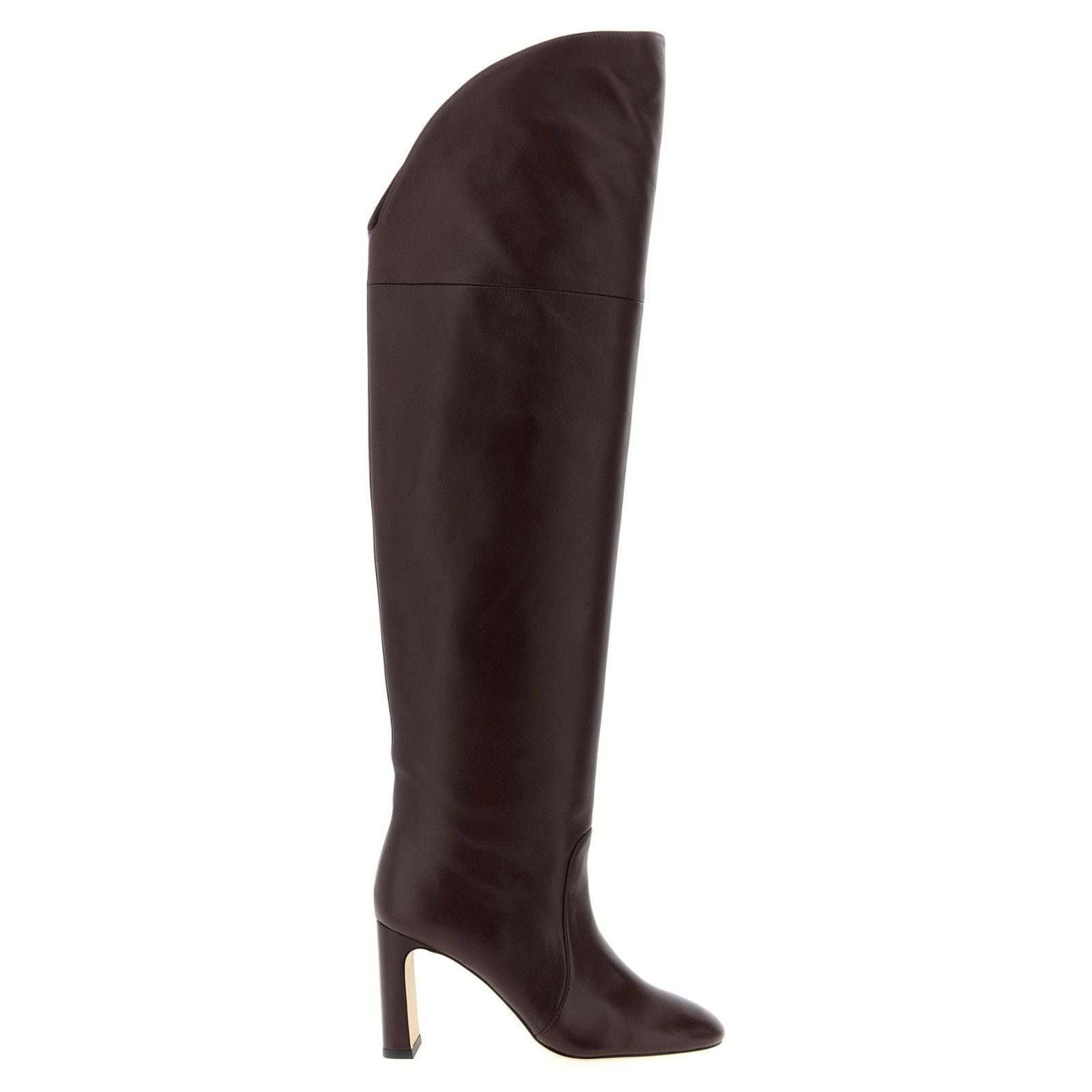 Stuart Weitzman STUART WEITZMAN Babette Bordeaux Leather Boots New & Authent Size US 11 / IT 41 - 1 Thumbnail