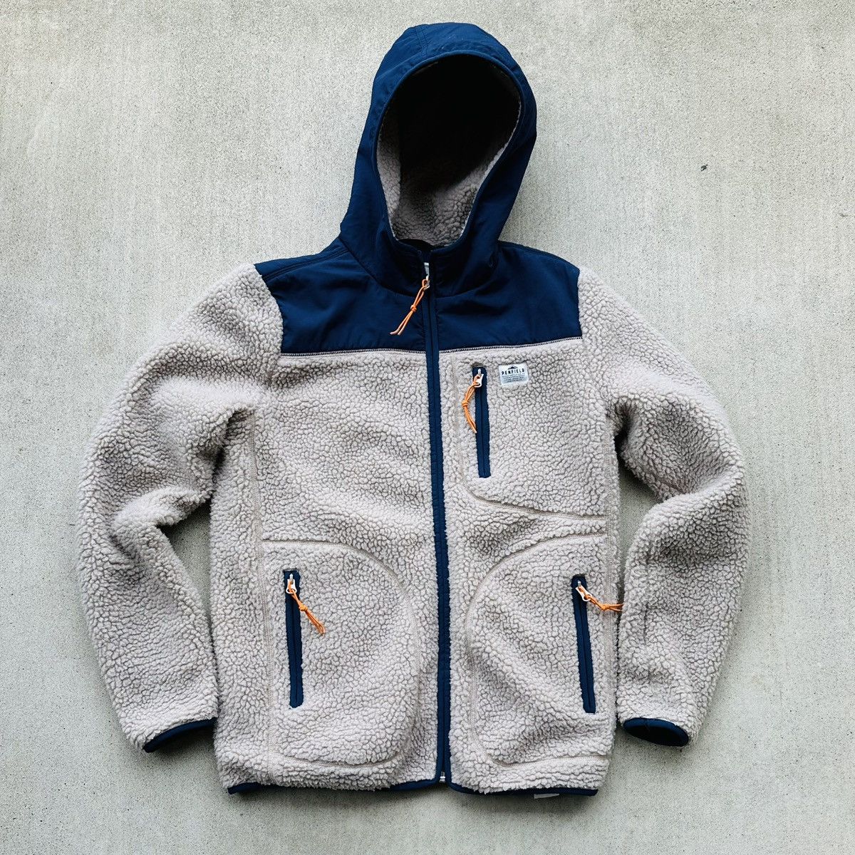 Penfield Penfield Fleece Sherpa Jacket Men Size Small Zip Up Utility Size US S / EU 44-46 / 1 - 1 Thumbnail