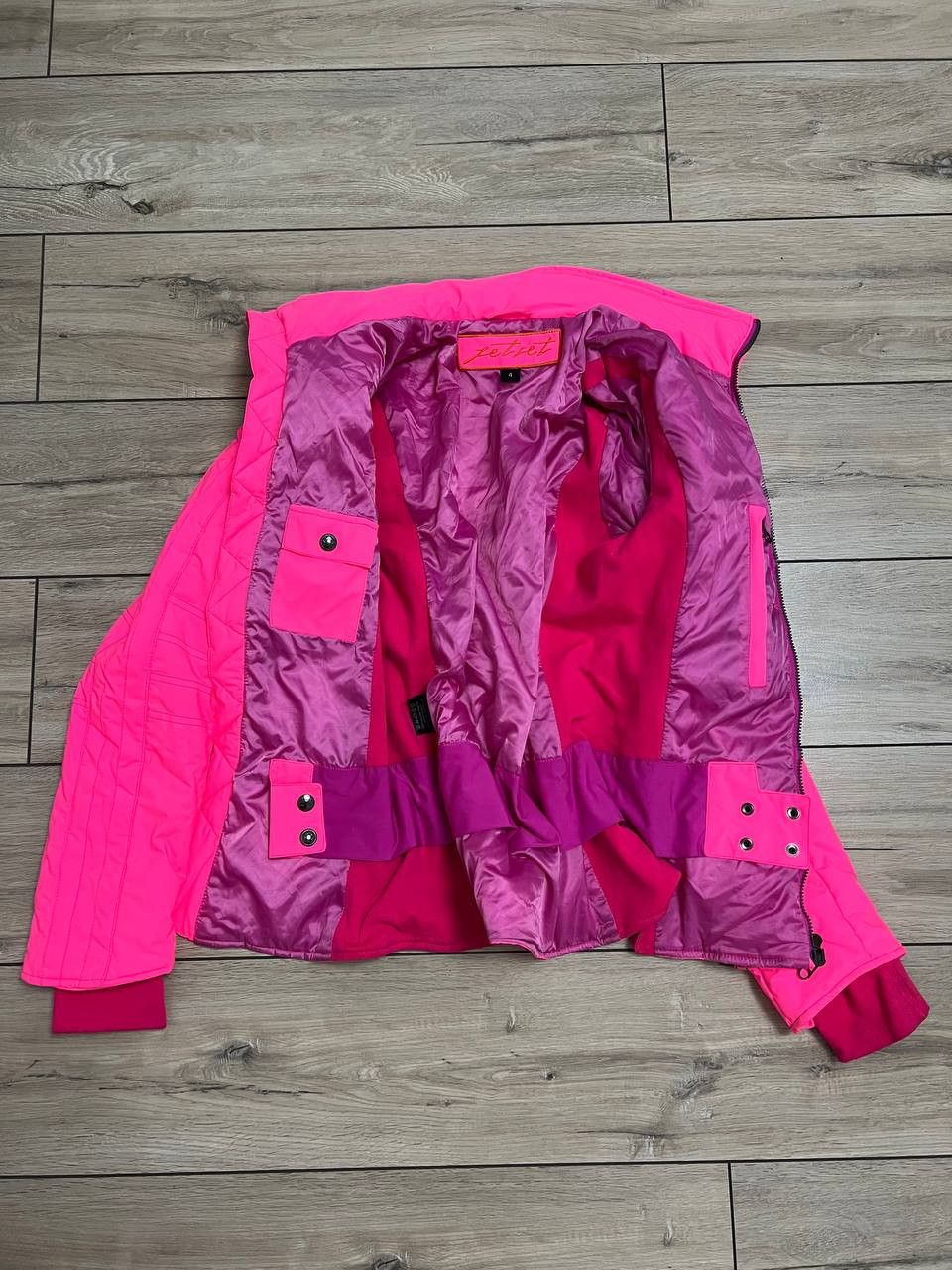 JET SET Jet Set 2 Piece Suit Ski Snow Jacket Pants sz 4 EUR 40 Pink Size S / US 4 / IT 40 - 12 Thumbnail