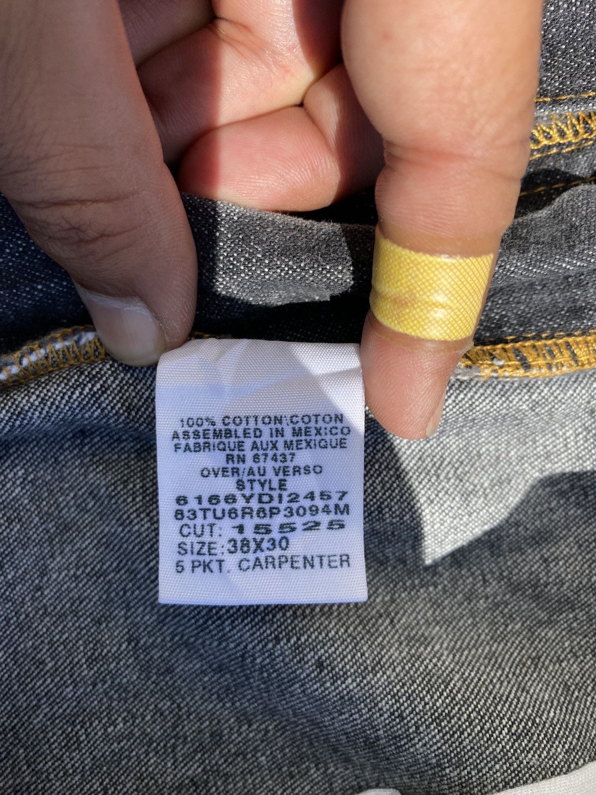 Polo Ralph Lauren Vintage Y2K Polo Ralph Lauren Denim Pants Size US 38 / EU 54 - 14 Thumbnail