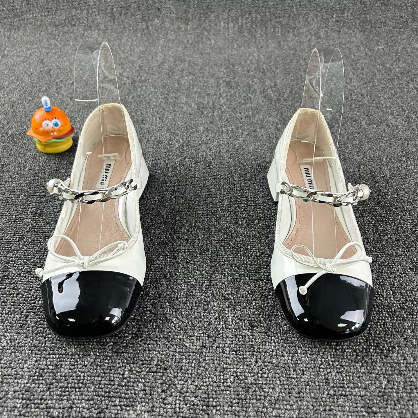Miu Miu MIU MIU White Mary Janes EU 36.5 Size US 6 / IT 36 - 2 Thumbnail