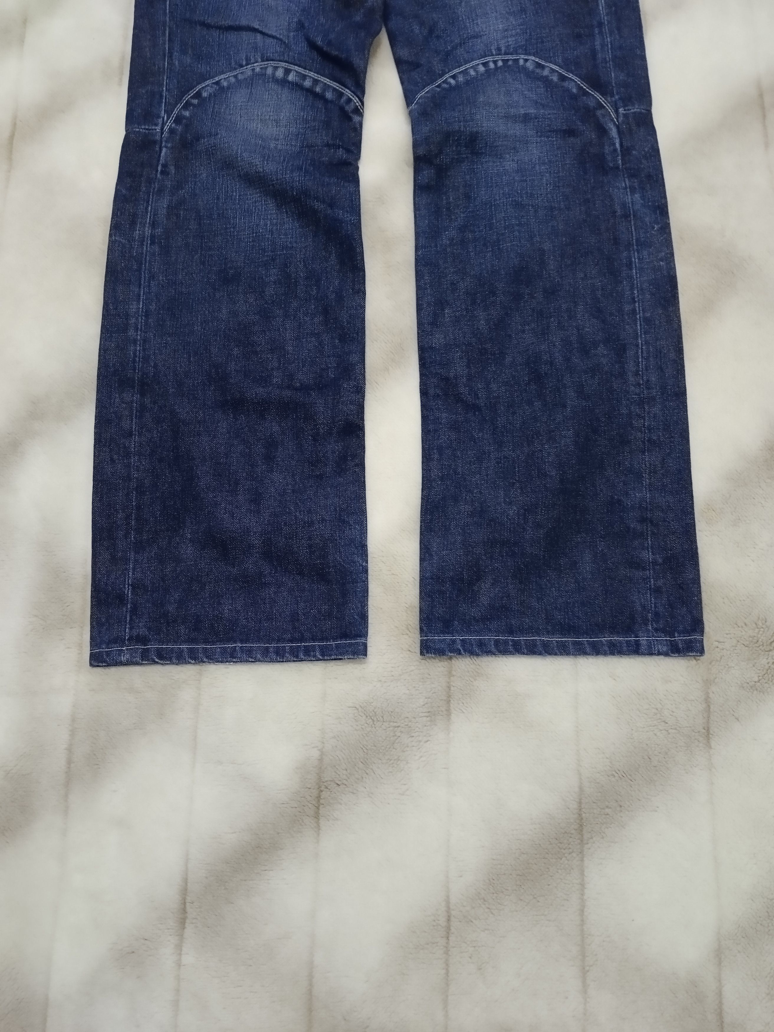 Vanson Leathers VANSON LEATHER DOUBLE KNEE DENIM PANTS Size US 31 - 5 Thumbnail