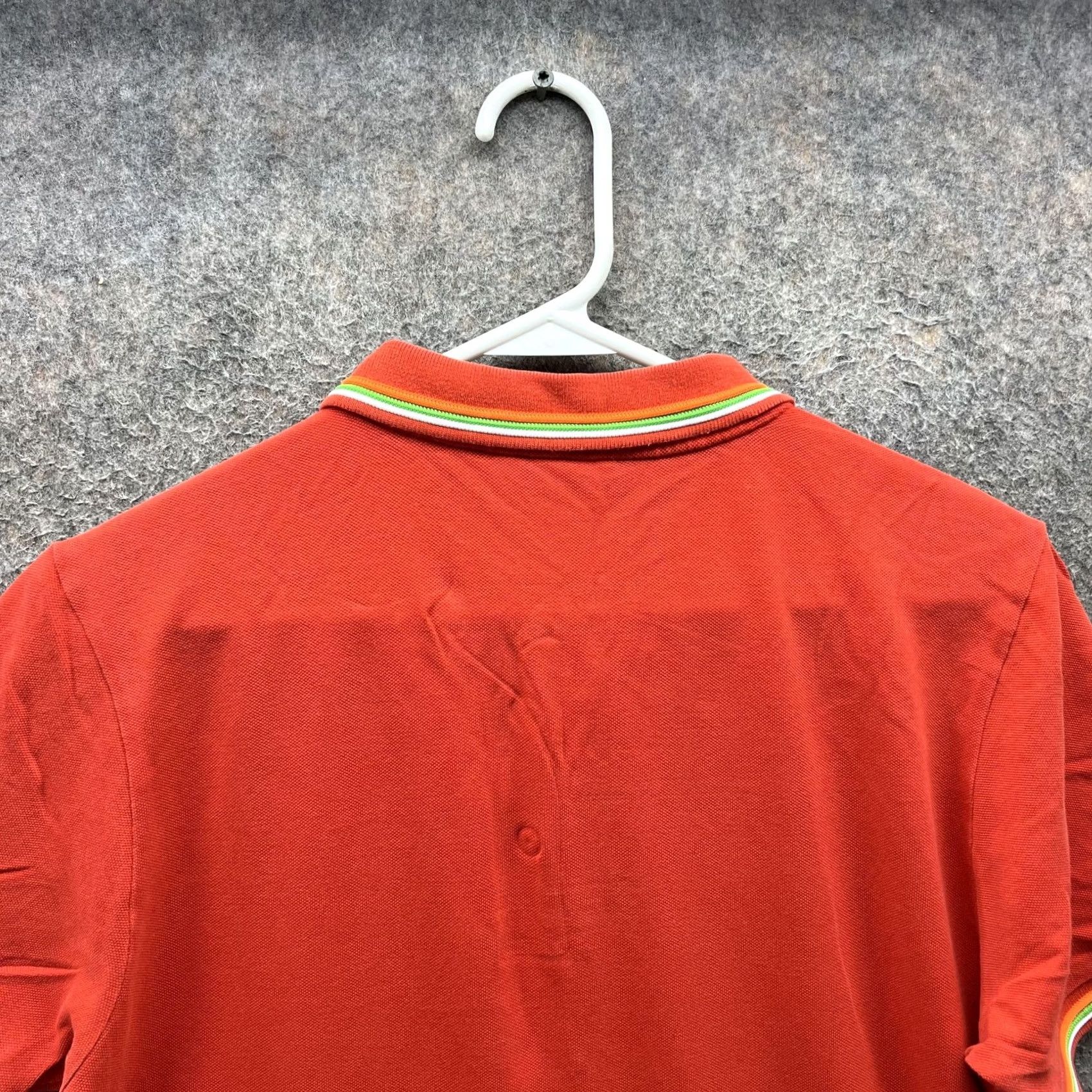Sundek Sundek Polo Shirt Mens Small Orange Solid Tipped Collar Short Sleeve Casual Shirt Mens Small Orange Solid with Tipped Collar Size US S / EU 44-46 / 1 - 3 Thumbnail