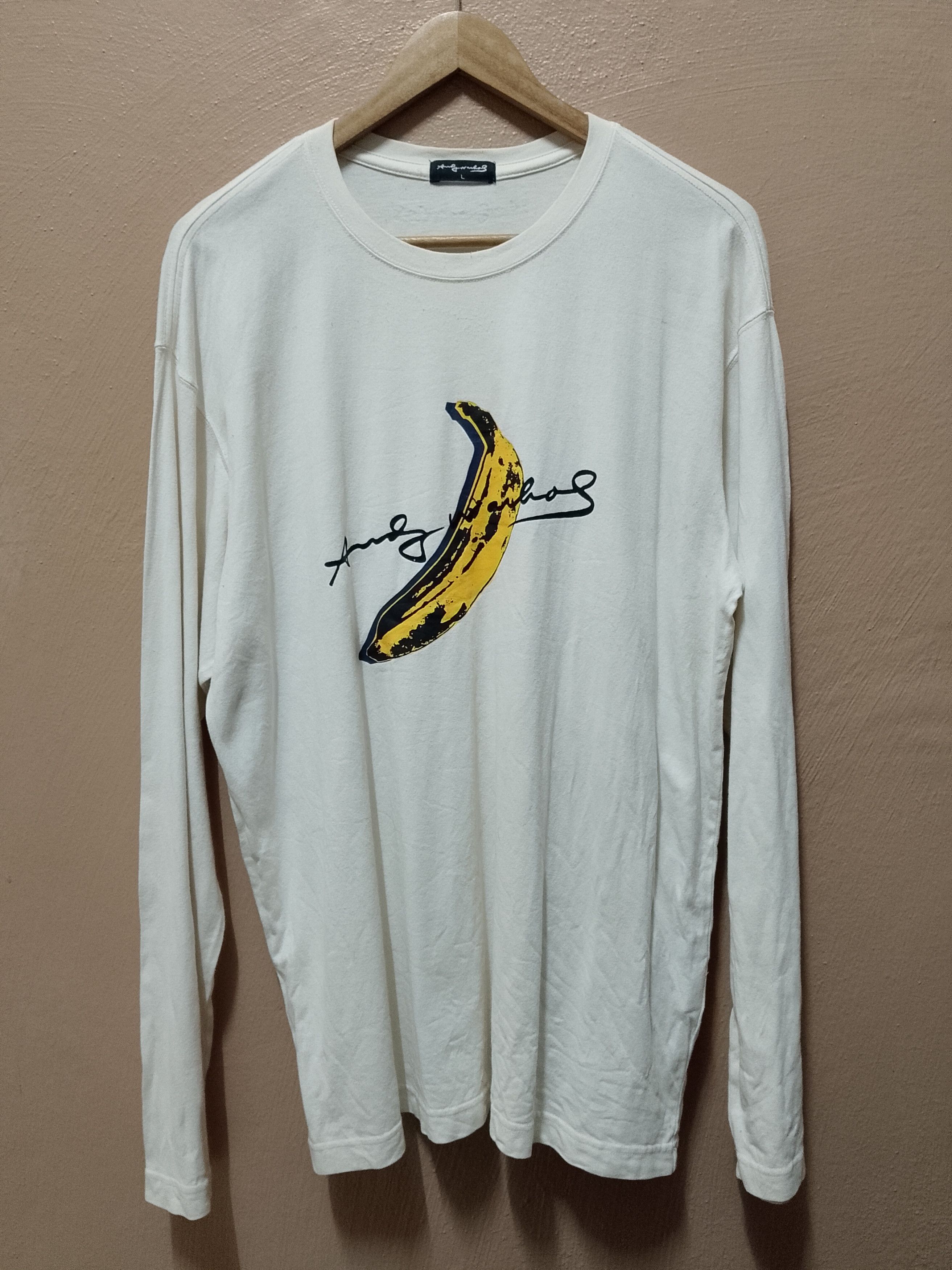 Andy Warhol × Uniqlo Andy Warhol long sleeve Size US L / EU 52-54 / 3 - 1 Thumbnail