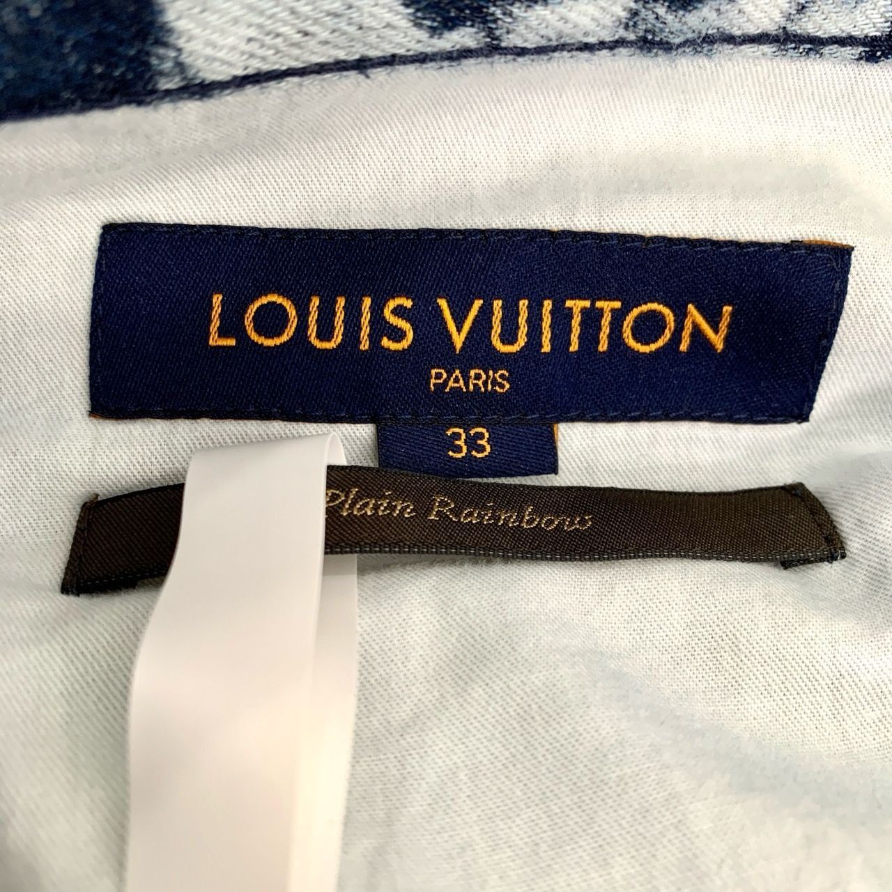 Louis Vuitton Louis Vuitton Mens Bleach Splatter Denim Jeans Size 33 Size US 33 - 6 Thumbnail