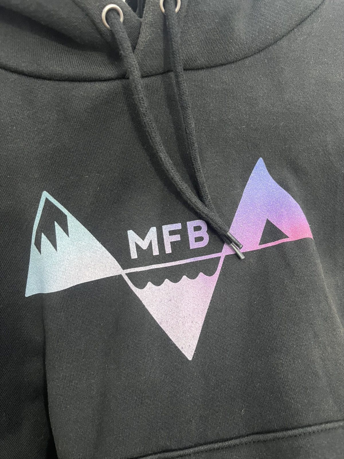 Japanese Brand MFB Miyaco Fishing Boy Gradient Logo Hoodie M Size US M / EU 48-50 / 2 - 4 Thumbnail