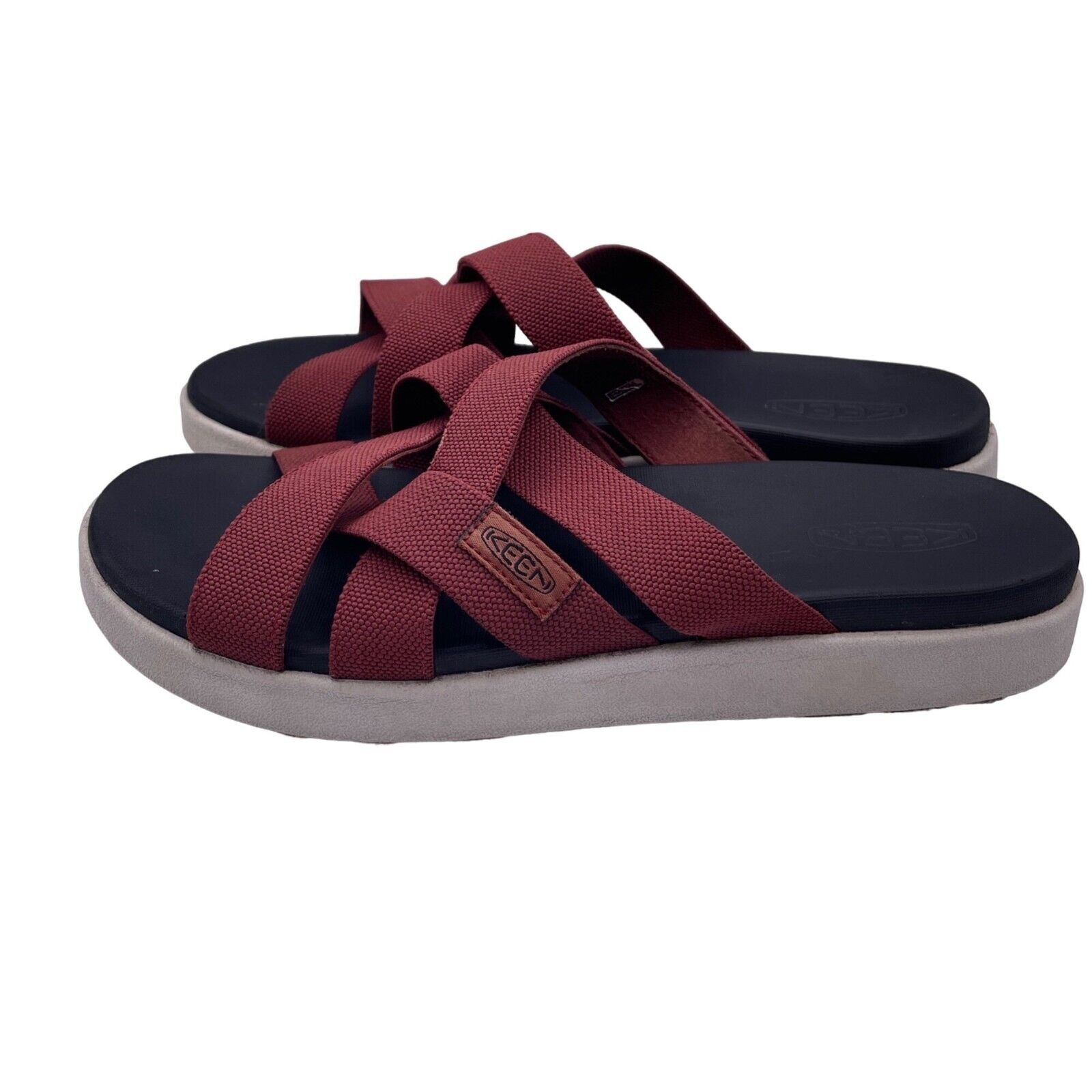 KEEN Keen Elle Slide Sandals Slip On Outdoor Red Womens Size 12 Size US 12 / IT 42 - 2 Thumbnail