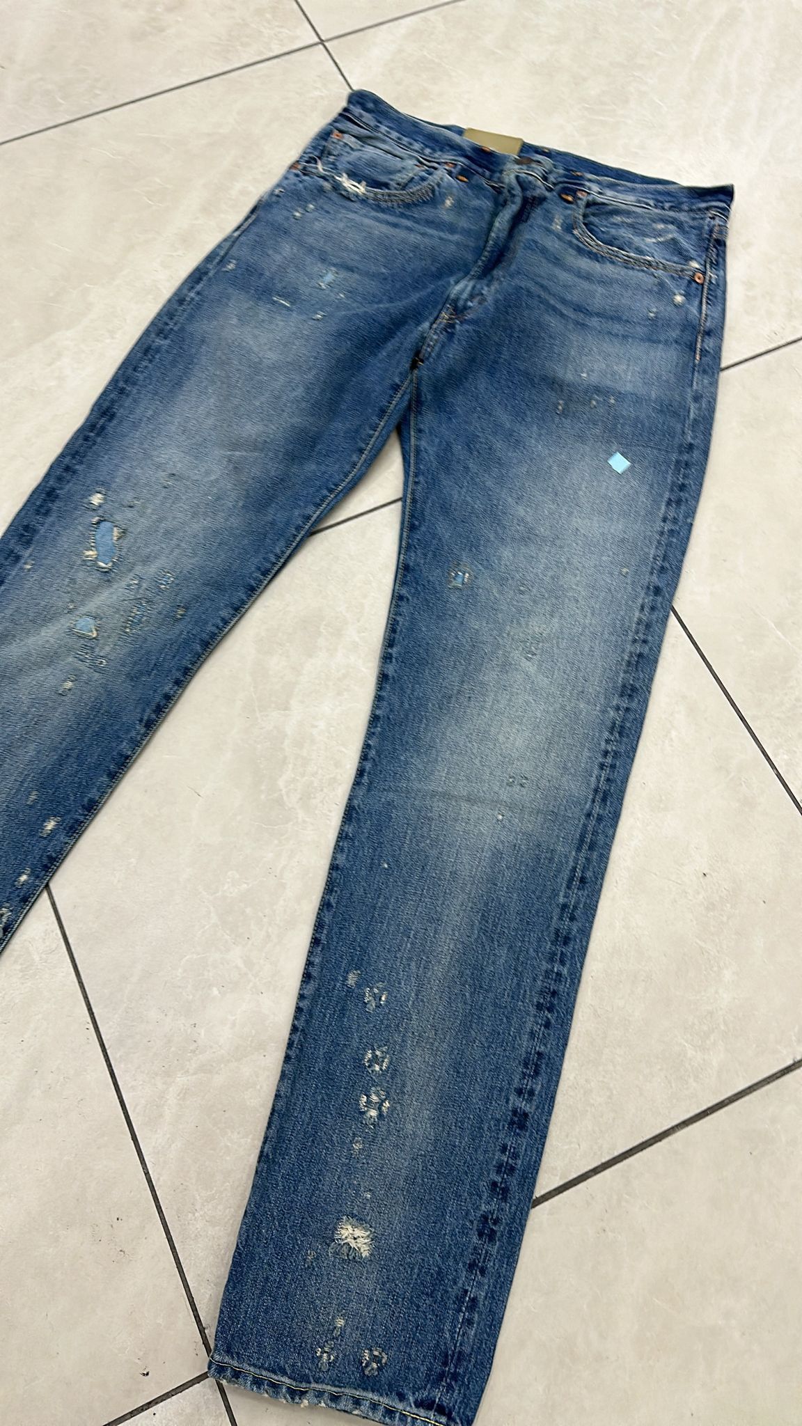 Levi's Vintage Clothing LVC Levi's Vintage Clothing 1984 551Z BigE Selvedge Jeans Size US 34 / EU 50 - 3 Thumbnail