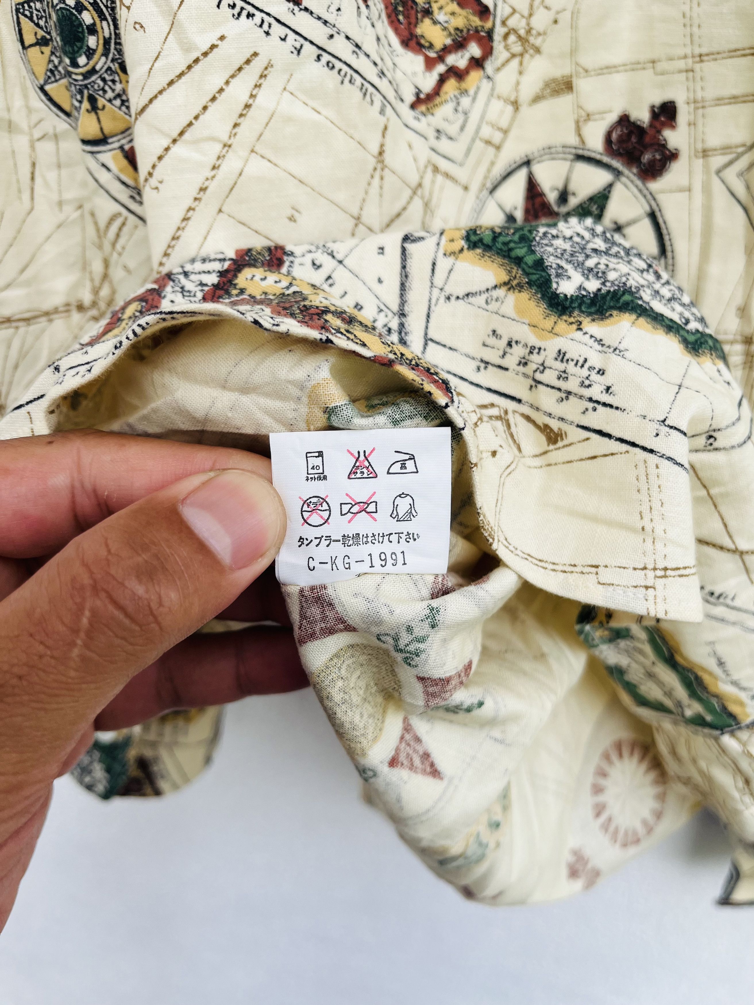 Japanese Brand × Vintage Vintage Classic JHA Map Hip Hop Fashion Style Size US XL / EU 56 / 4 - 9 Thumbnail