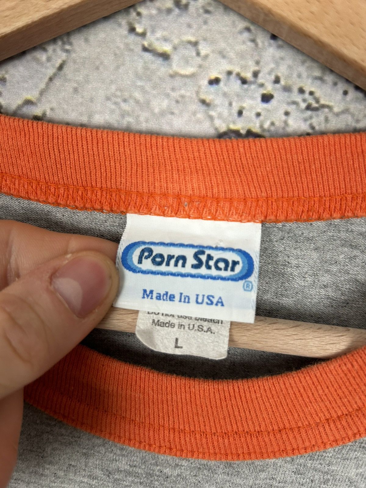 Hook-Ups Vintage Pornstar Ultra Rare Logo Tee Skategang 90s USA Size US L / EU 52-54 / 3 - 4 Thumbnail