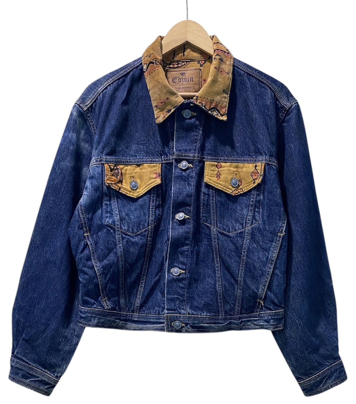 Edwin Vintage Edwin Native Trucker Denim Jacket Size US M / EU 48-50 / 2 - 1 Thumbnail