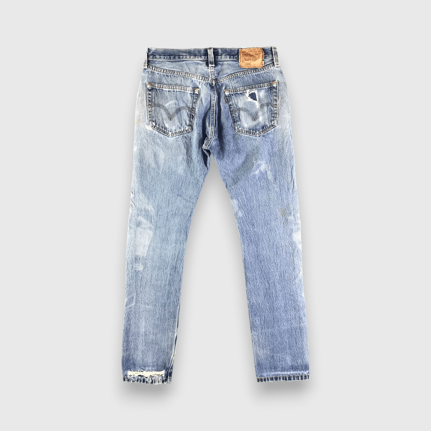 Levi's Vintage Distressed Levis 501 Jeans-J4240 Size US 31 - 2 Thumbnail