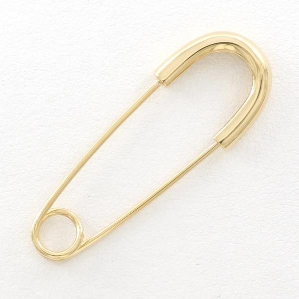 Other Other K18 Yellow Gold Brooch 37mm×13mm Metal Brooch in Excellent Condition Size ONE SIZE - 1 Thumbnail