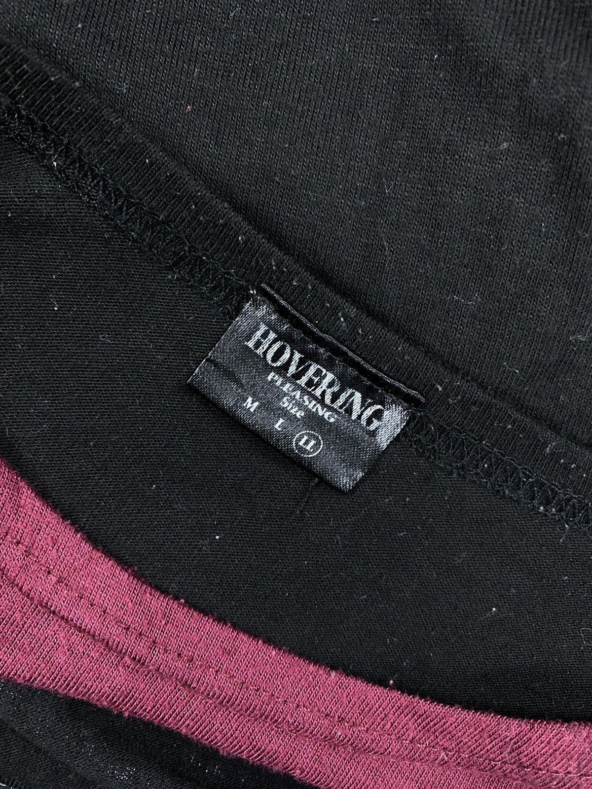 14th Addiction Vintage Hovering Black Maroon Layered Skull Punk Shirt Size M / US 6-8 / IT 42-44 - 6 Thumbnail