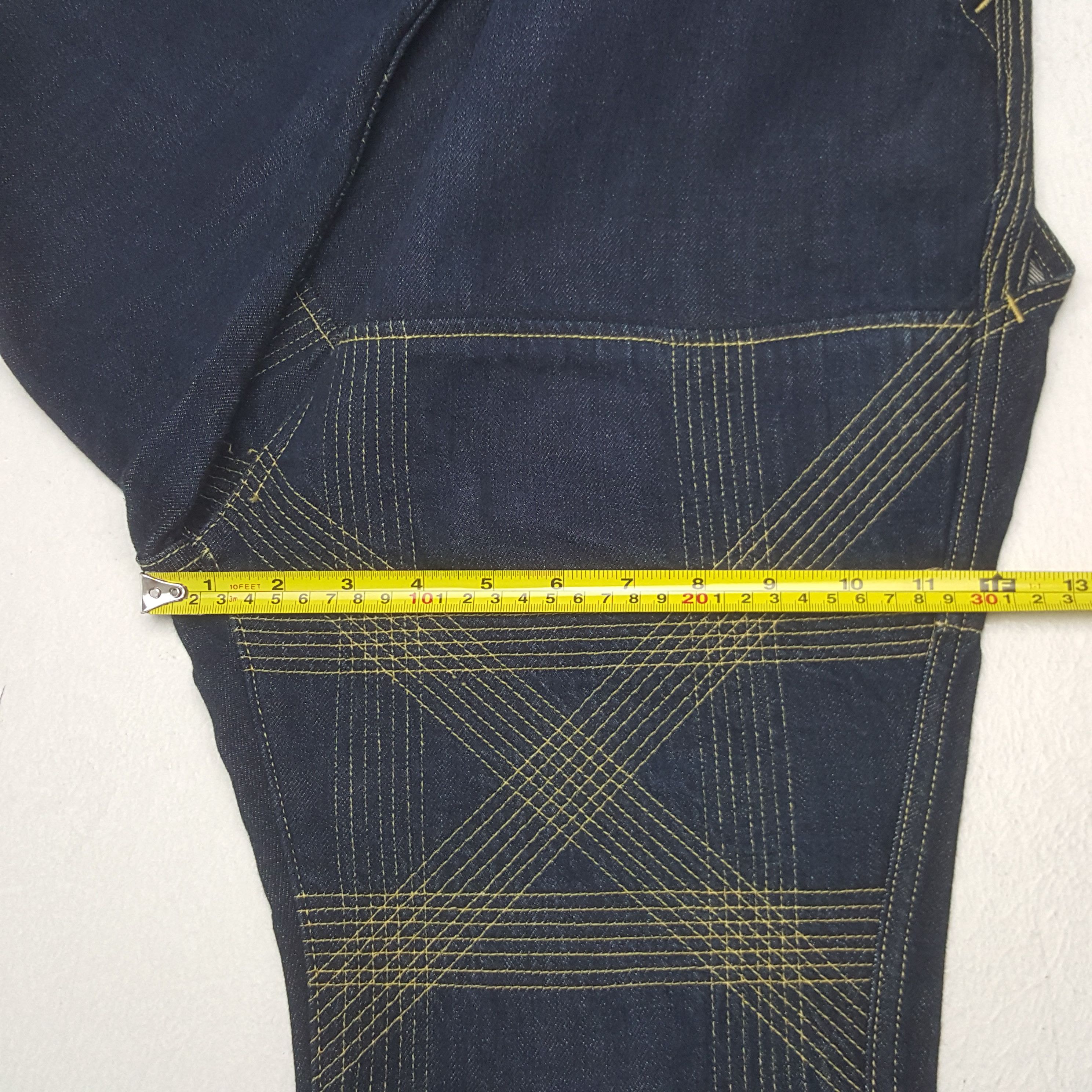 Kapital Vintage Kapital Sashiko Japanese Rare Denim Jeans C297N20 Size US 32 / EU 48 - 12 Thumbnail