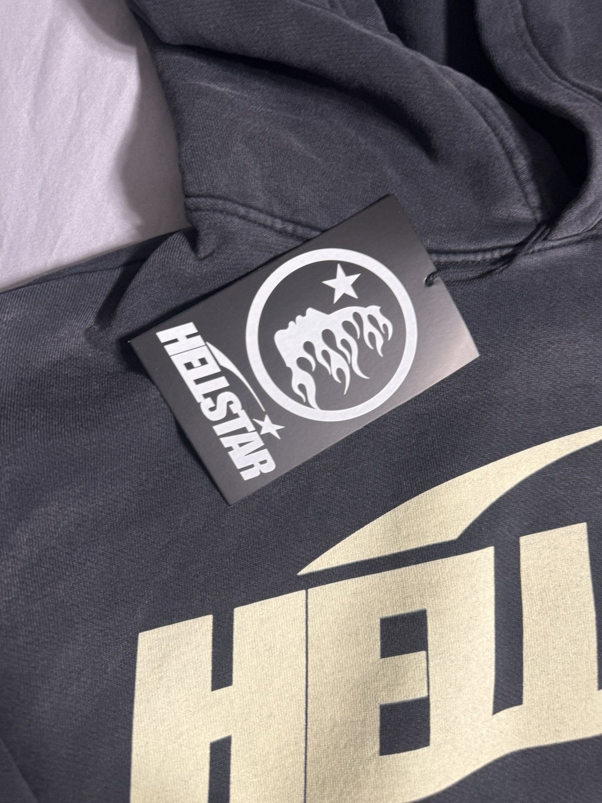 HELLSTAR Smoke Black Uniform Hoodie - Size Small - 100% AUTHENTIC Size US S / EU 44-46 / 1 - 4 Thumbnail