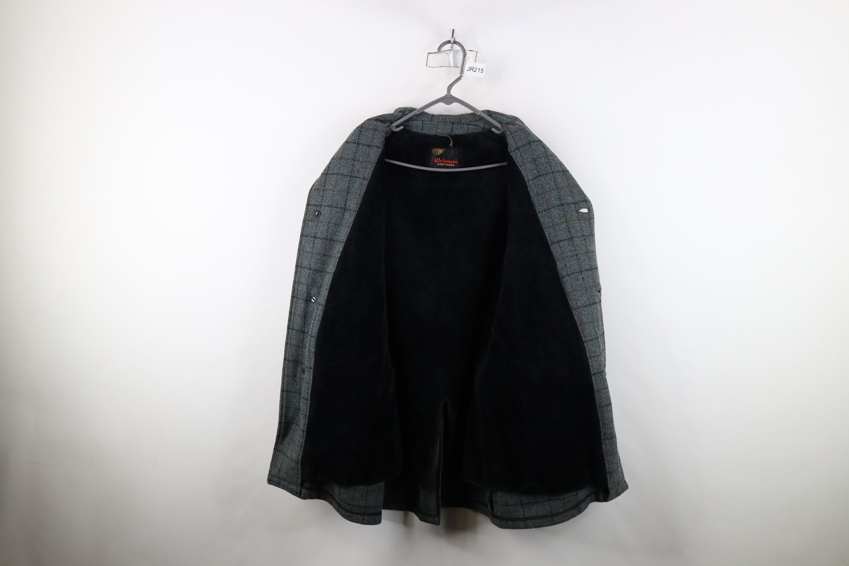 Vintage Vintage 70s Streetwear Lined Wool Tweed Overcoat Jacket Size US L / EU 52-54 / 3 - 10 Thumbnail
