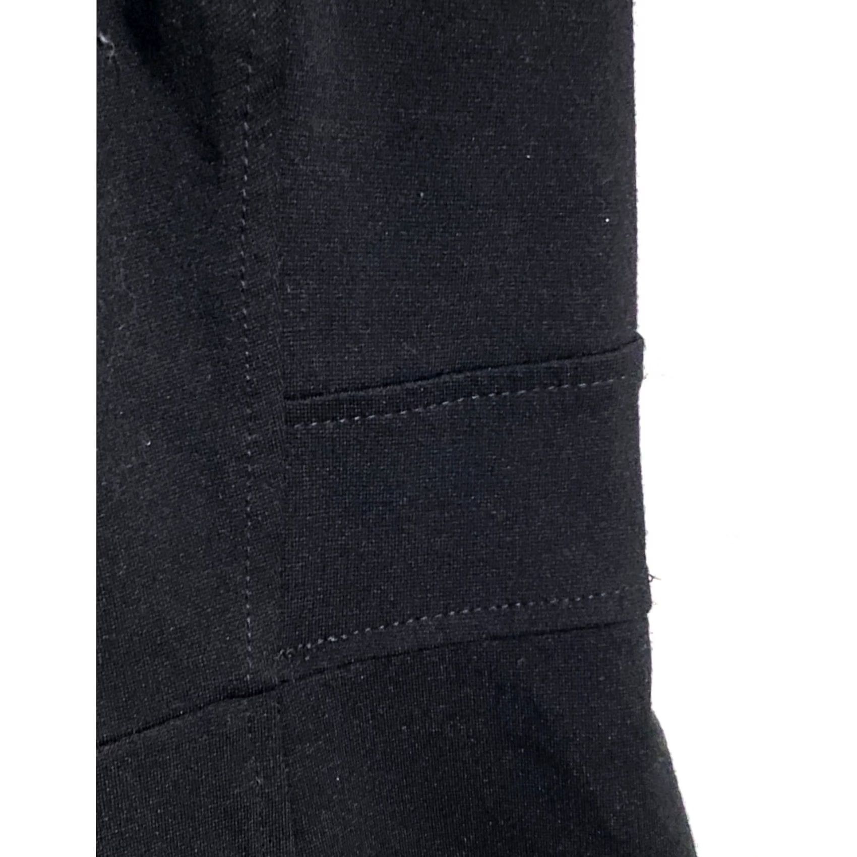 Vintage Lark & Ro Little Black Dress 12 Dress Sleeveless 34 Inches Knee Length Women's LBD Black No.NA Size XL / US 12-14 / IT 48-50 - 4 Thumbnail