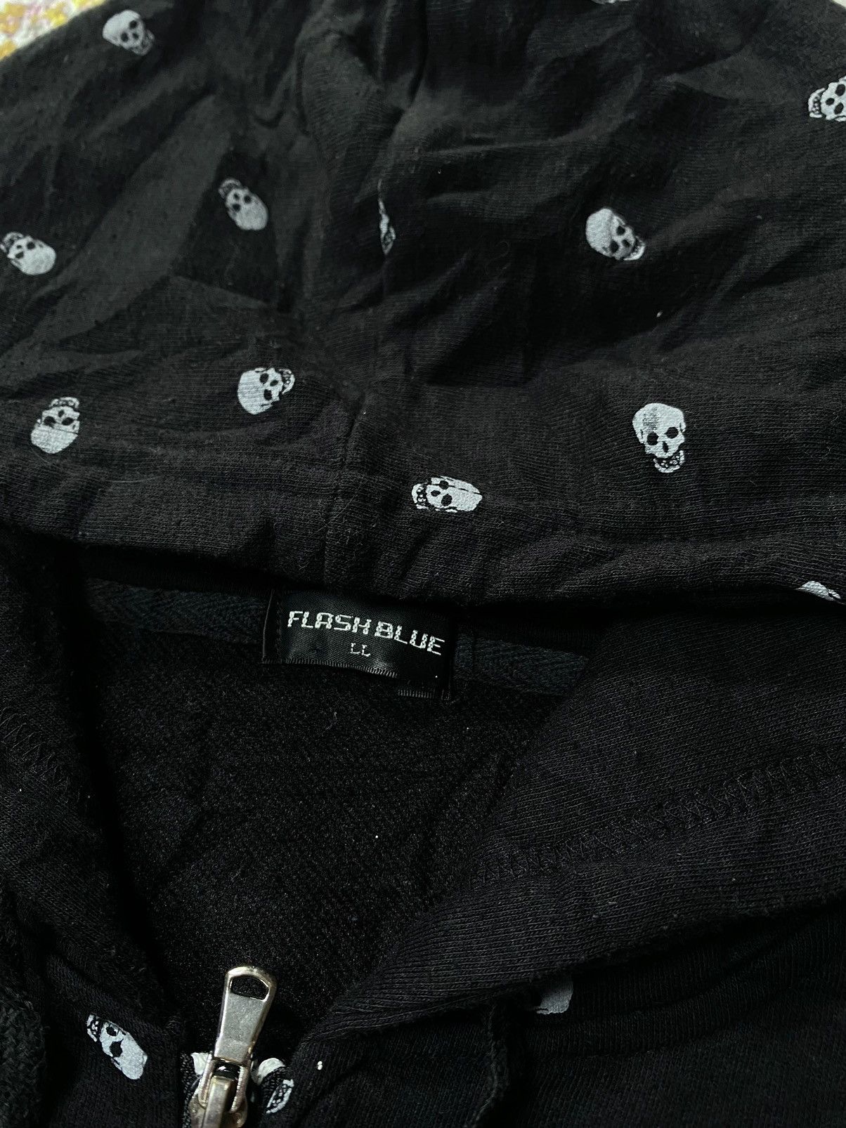If Six Was Nine × Japanese Brand × Le Grande Bleu (L.G.B.) Japanes Flash Blue Aop Skull Ifsix Lgb Style Size US L / EU 52-54 / 3 - 4 Thumbnail