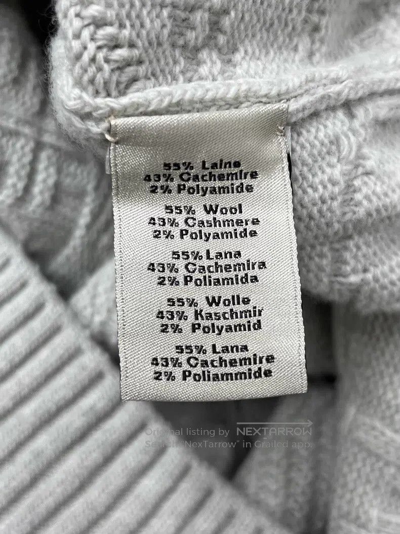 Hermes Hermes Jacquard knit cashmere sweater Size US XXL / EU 58 / 5 - 5 Thumbnail