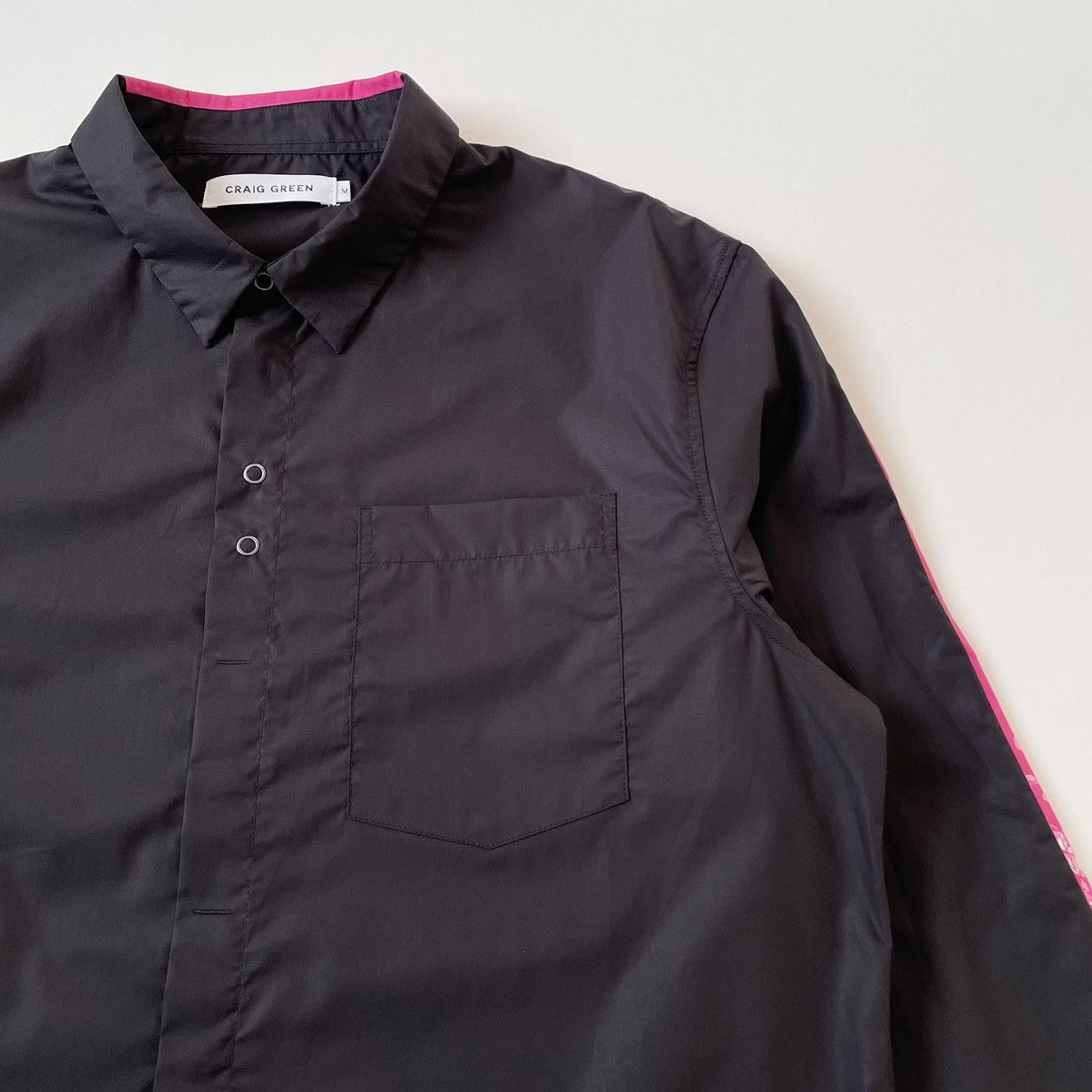 Craig Green Pink ‘3D Blur’ Print Shirt Size US M / EU 48-50 / 2 - 6 Thumbnail