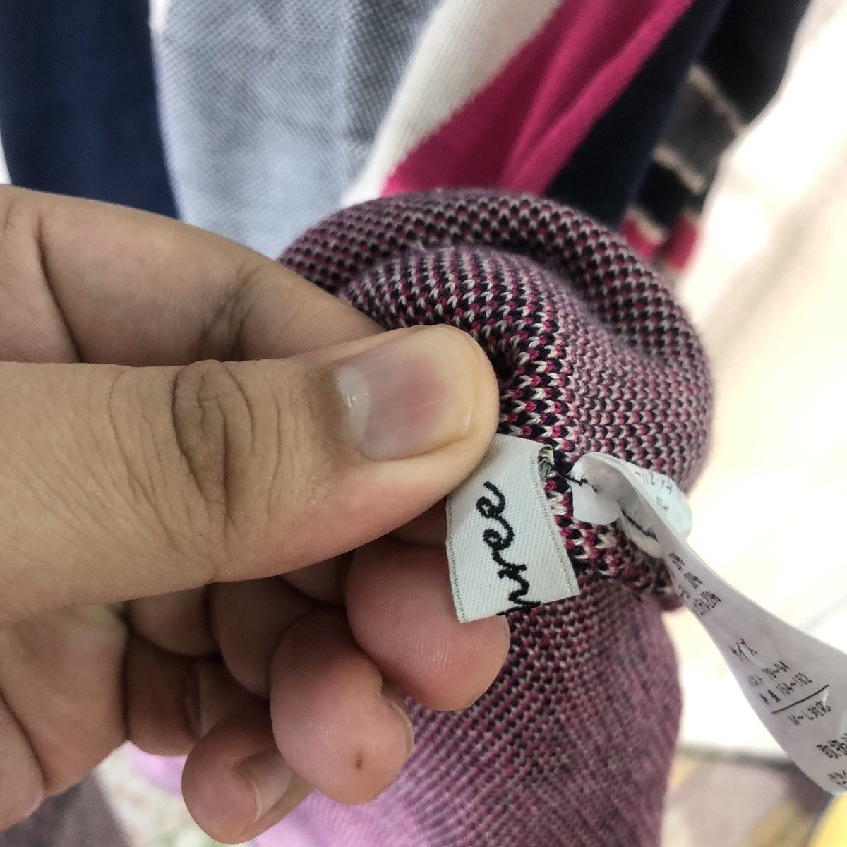 Homespun Knitwear × Japanese Brand K Three Pink Knitwear #7413 Size M / US 6-8 / IT 42-44 - 11 Thumbnail