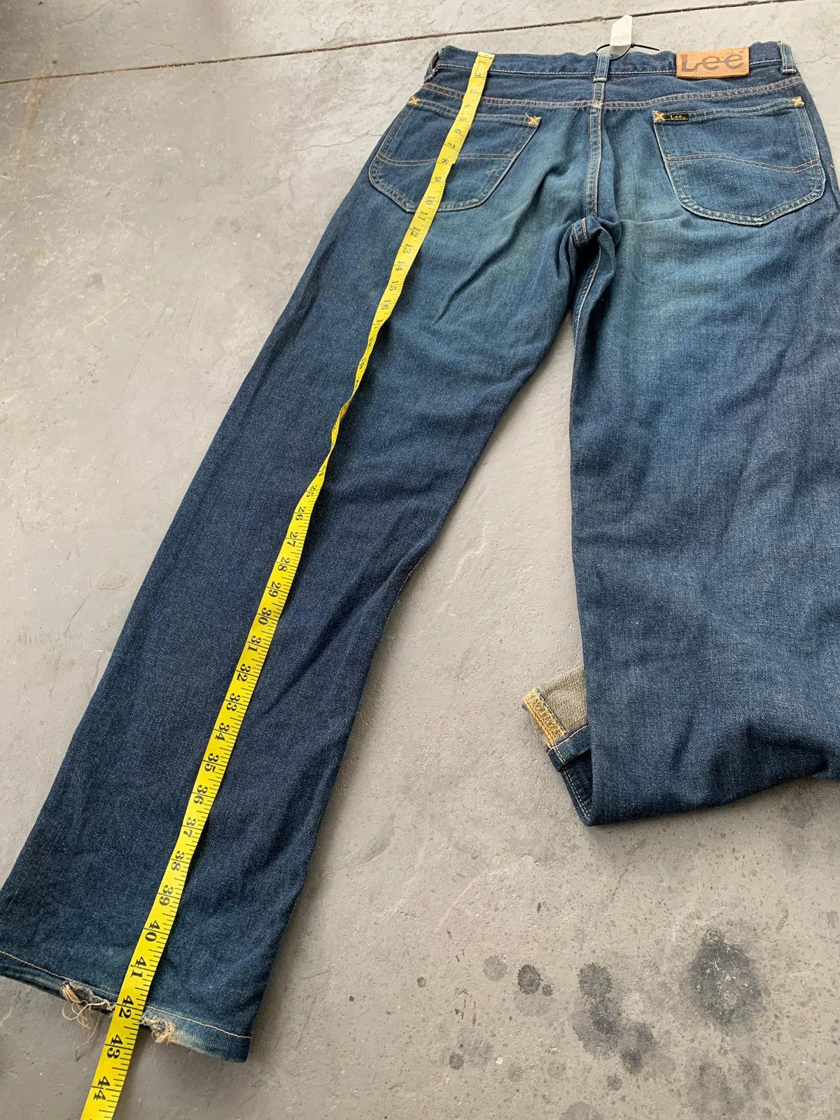 Lee Vintage Lee Riders Half Selvedge Denim Size US 32 / EU 48 - 12 Thumbnail
