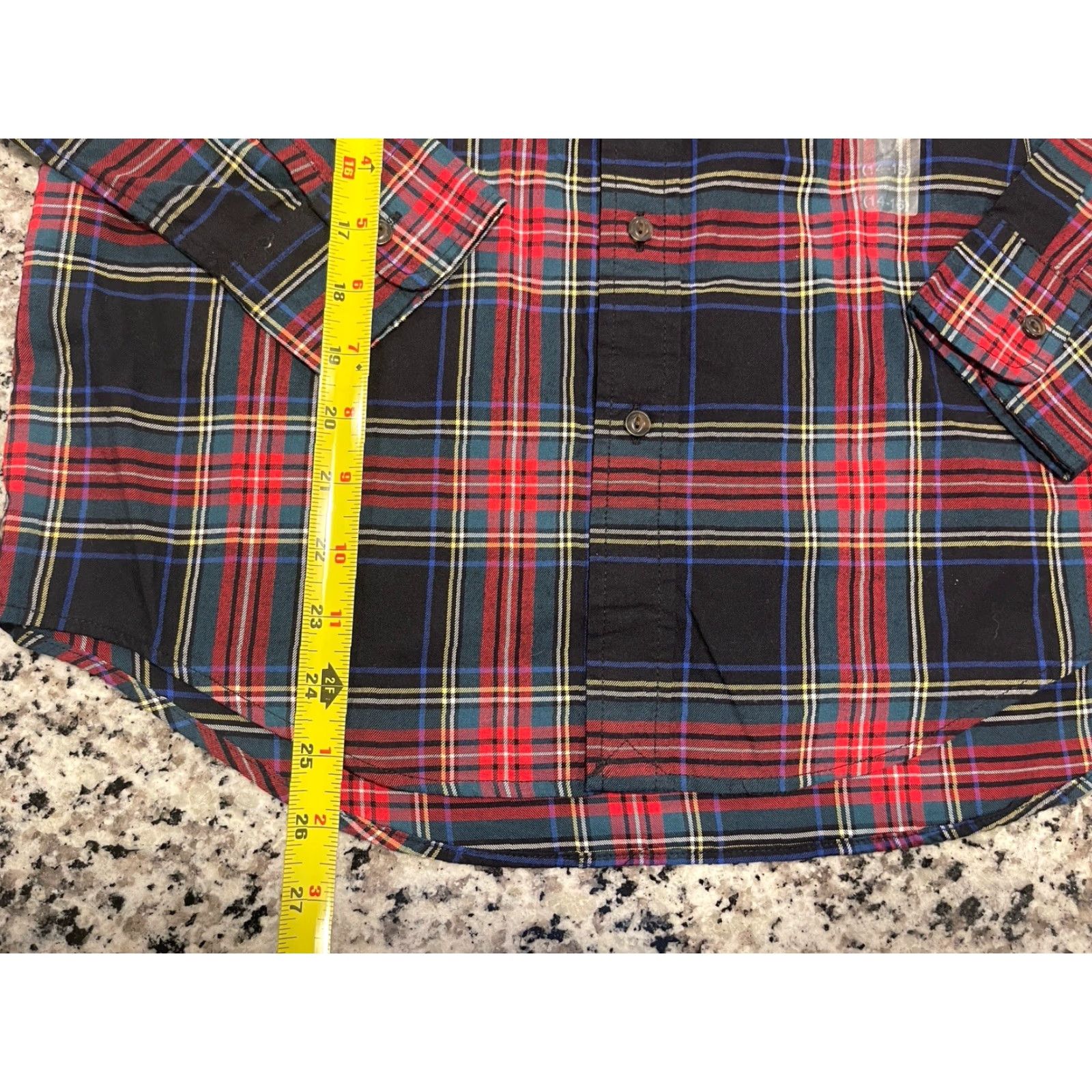 Polo Ralph Lauren Polo Ralph Lauren Shirt Button-Down Boys L Multicolor Red Green Plaid Christmas 14-16 Button-Up Collared Casual Size US L / EU 52-54 / 3 - 2 Thumbnail