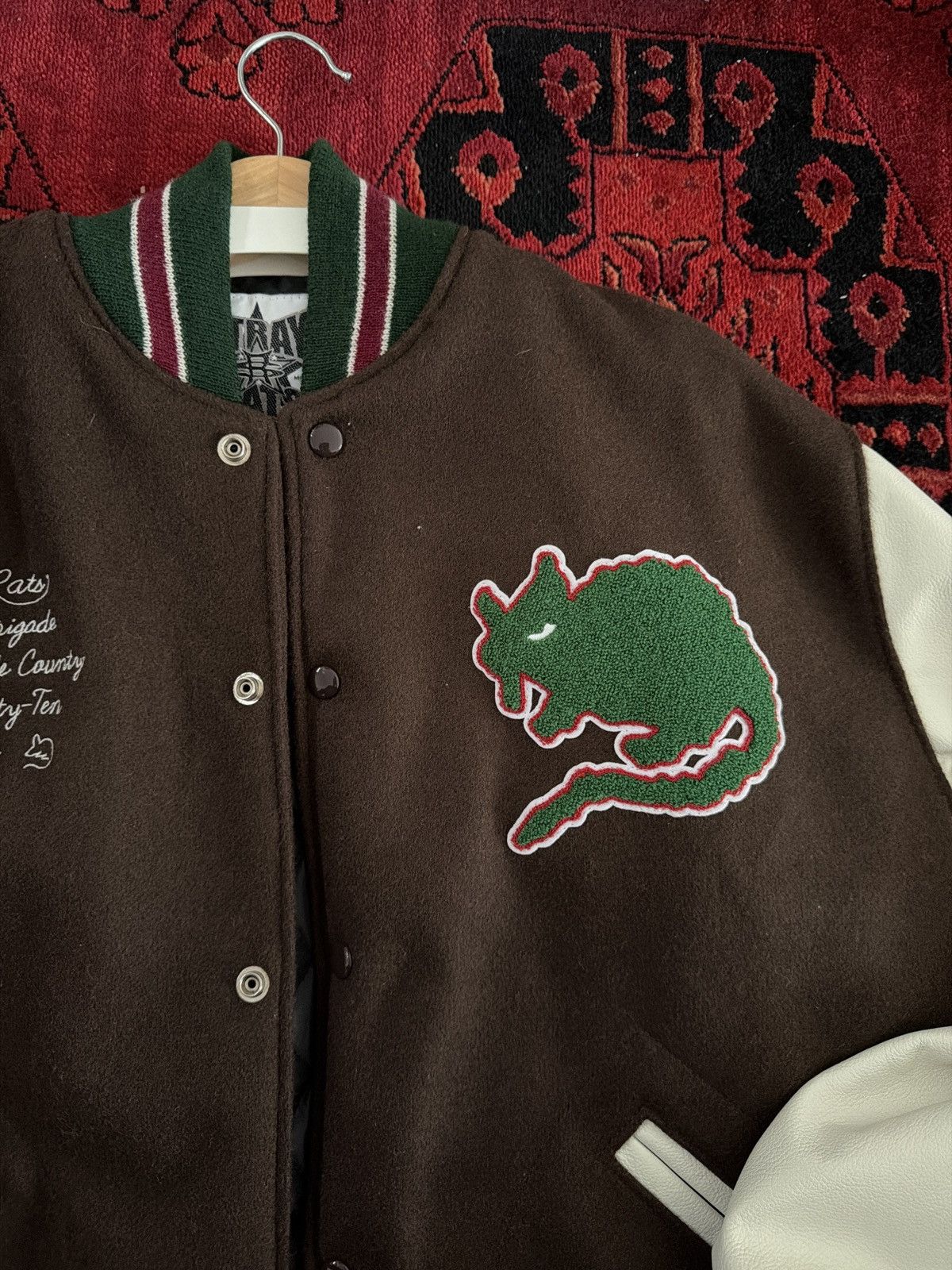 Stray Rats Stray Rats 10 Year Varsity Jacket size L Size US L / EU 52-54 / 3 - 5 Thumbnail